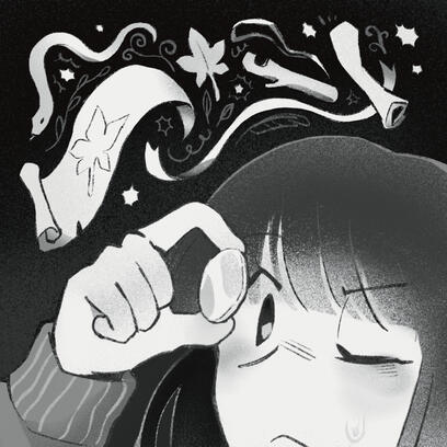 Little Free Library Spot illustration based off reactormag short story