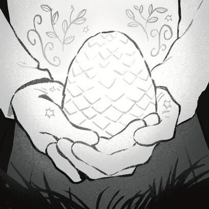 Little Free Library Spot illustration based off reactormag short story